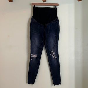 Women’s Isabel Maternity jegging jean, size 2, blue color